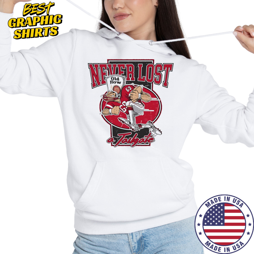 Georgia never lost a Tailgate shirt Hoodie