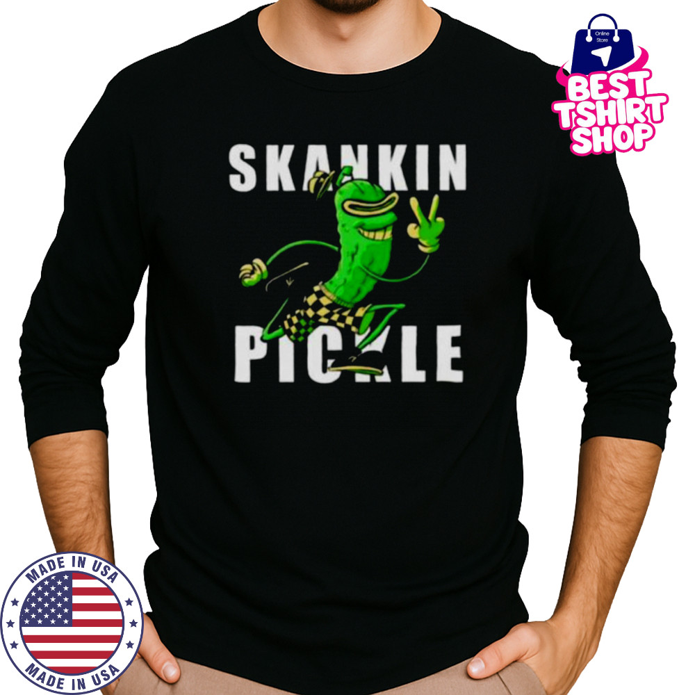 Grandpa Skankin Pickle shirt Long Sleeved