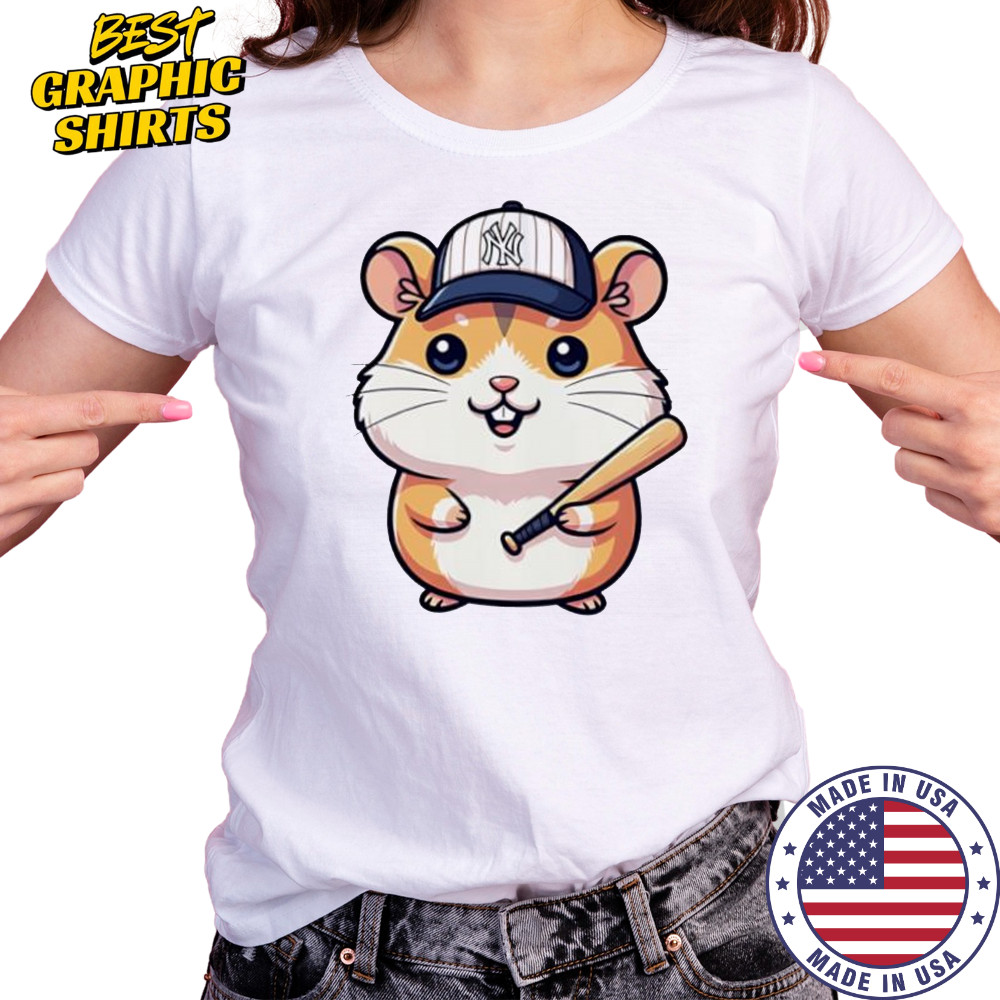 Hamster New York Yankees cute shirt Women's T-shirt