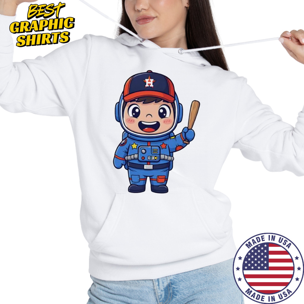 Houston Astros Cartoon Astronaut shirt Hoodie