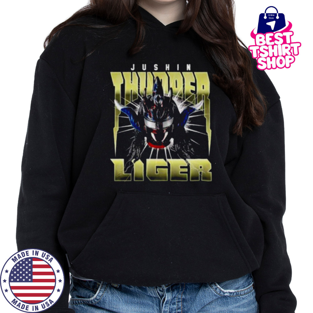 Jushin Thunder Liger Big Head NJPW shirt Hoodie