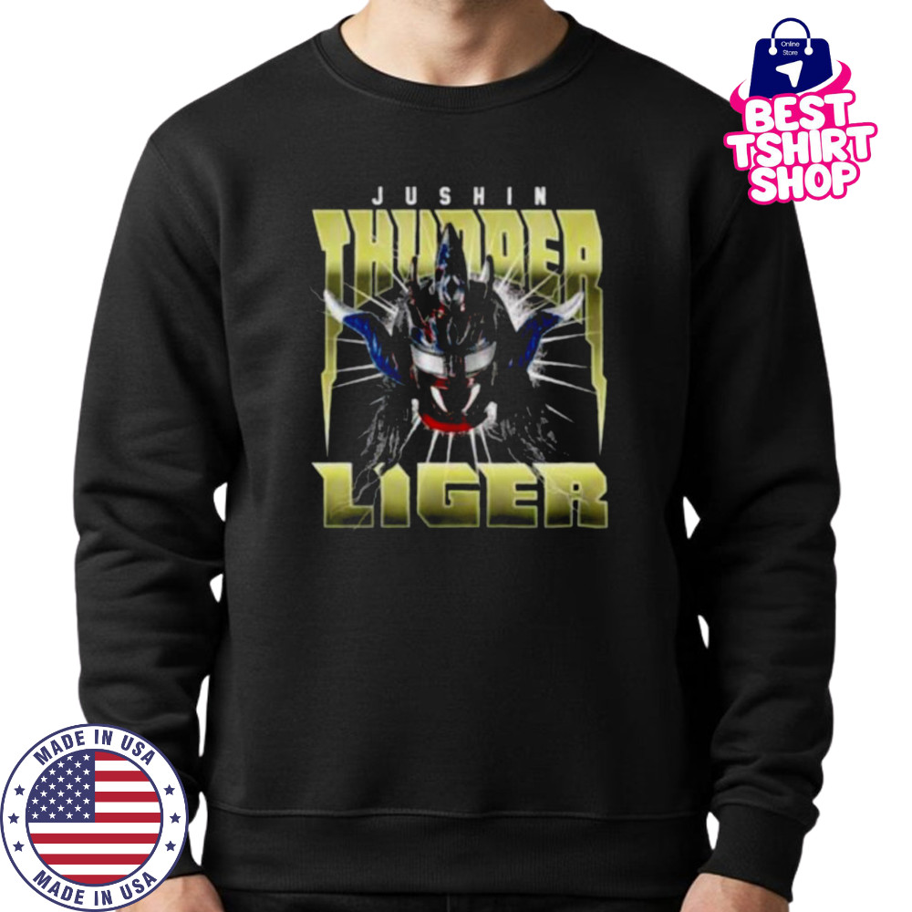 Jushin Thunder Liger Big Head NJPW shirt Sweatshirt