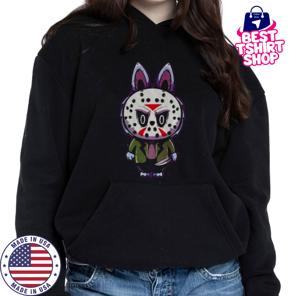 Labubu costume Jason Voorhees Happy Halloween horror character shirt Hoodie