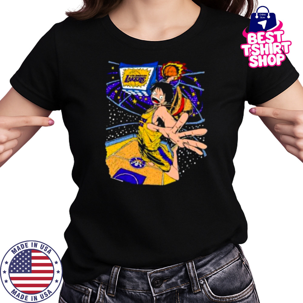 Los Angeles Lakers x Monkey D. Luffy One Piece shirt Women's T-shirt