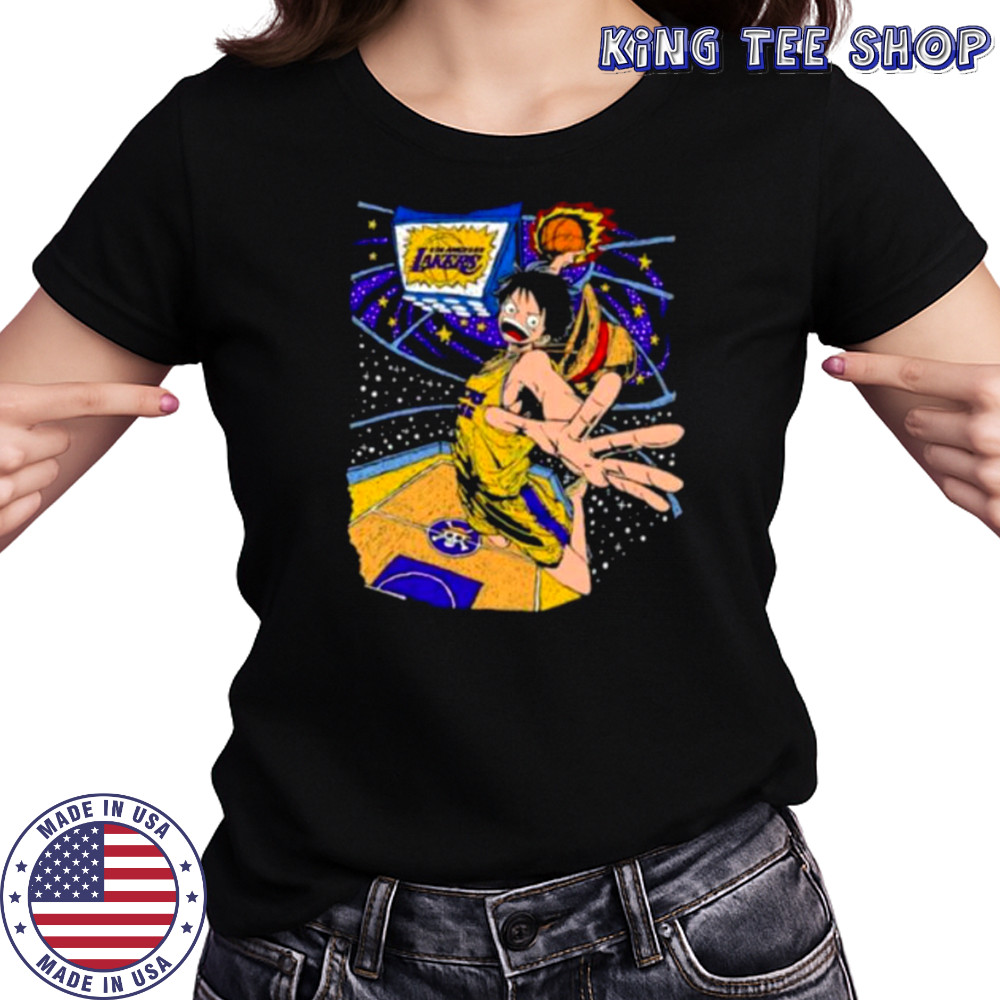 Los Angeles Lakers x Monkey D. Luffy One Piece shirt Women's T-shirt
