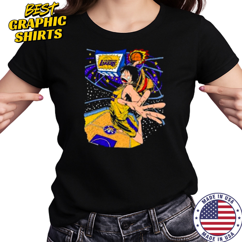 Los Angeles Lakers x Monkey D. Luffy One Piece shirt Women's T-shirt