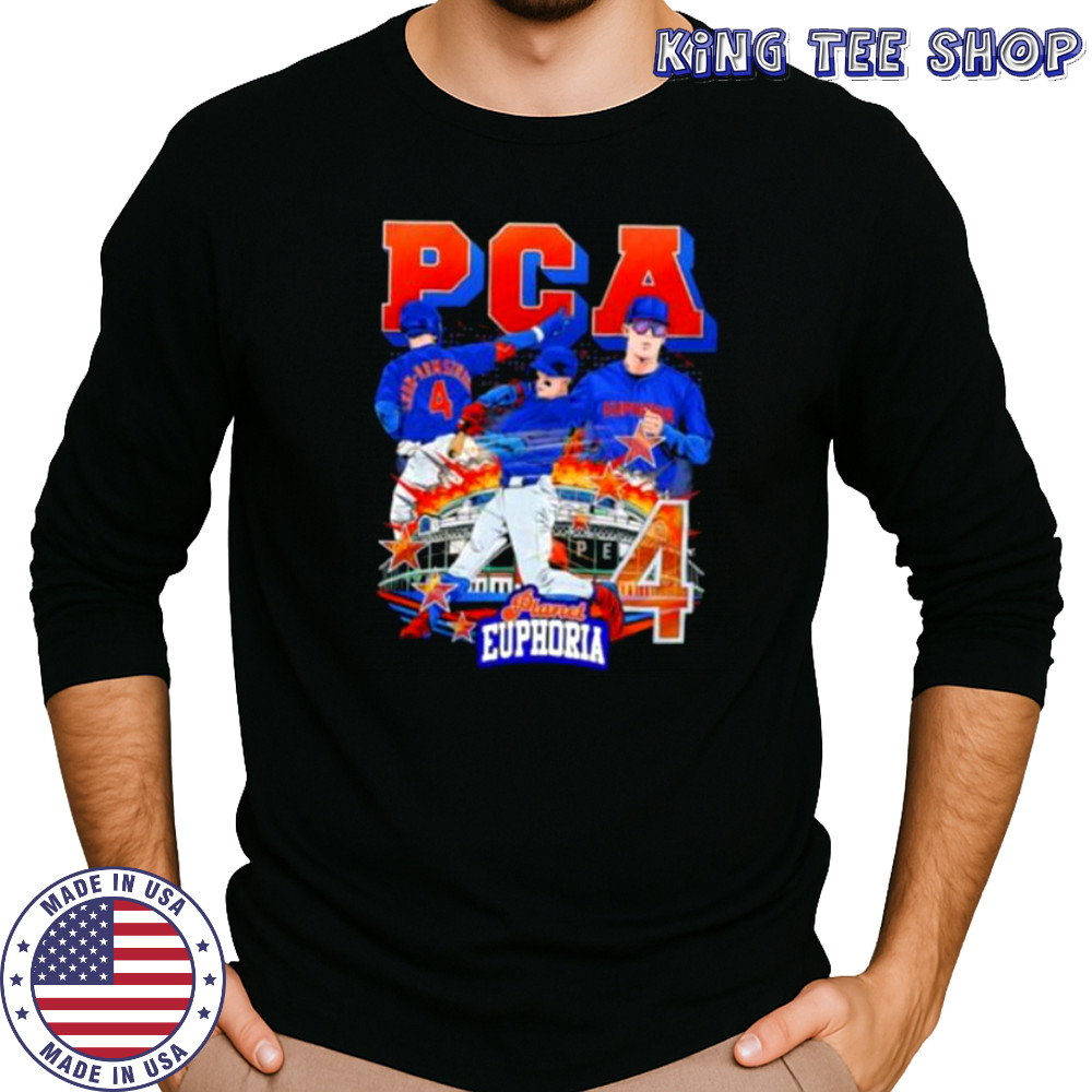Pete Crow Armstrong #4 PCA Chicago Cubs 2025 midseason NL MVP shirt Long Sleeved