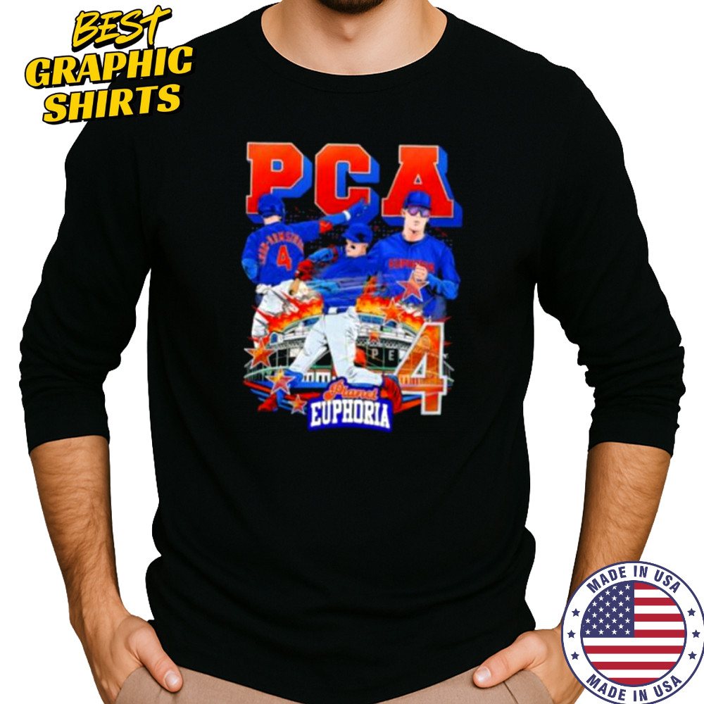 Pete Crow Armstrong #4 PCA Chicago Cubs 2025 midseason NL MVP shirt Long Sleeved