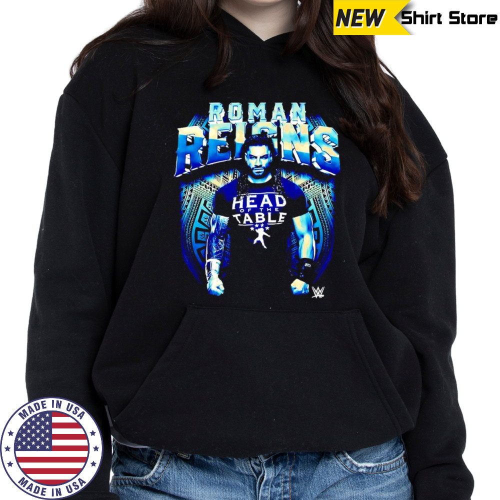 Roman Reigns WWE wearing head of the table shirt Hoodie