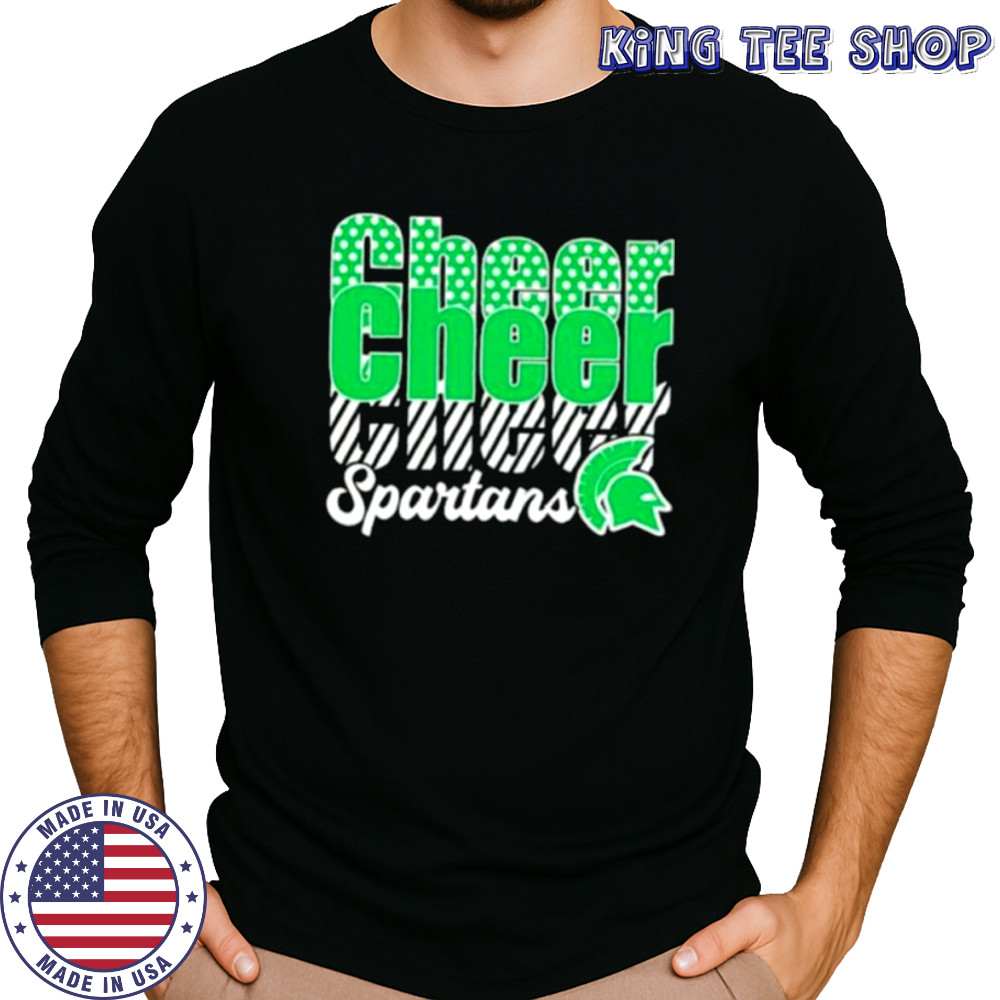 Spartans Cheer Cheer Cheer shirt Long Sleeved
