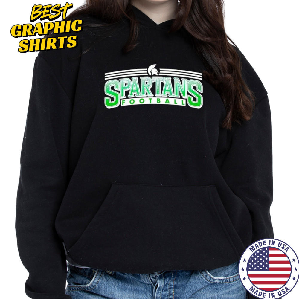 Spartans Football Stripes shirt Hoodie