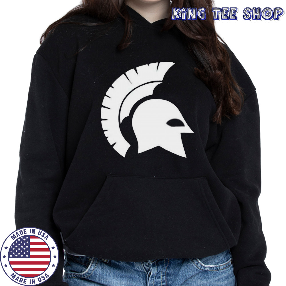 Spartans White Logo shirt Hoodie