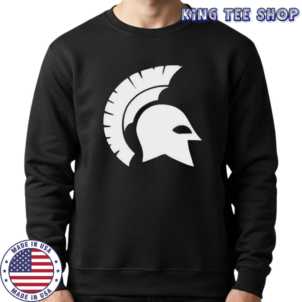 Spartans White Logo shirt Sweatshirt