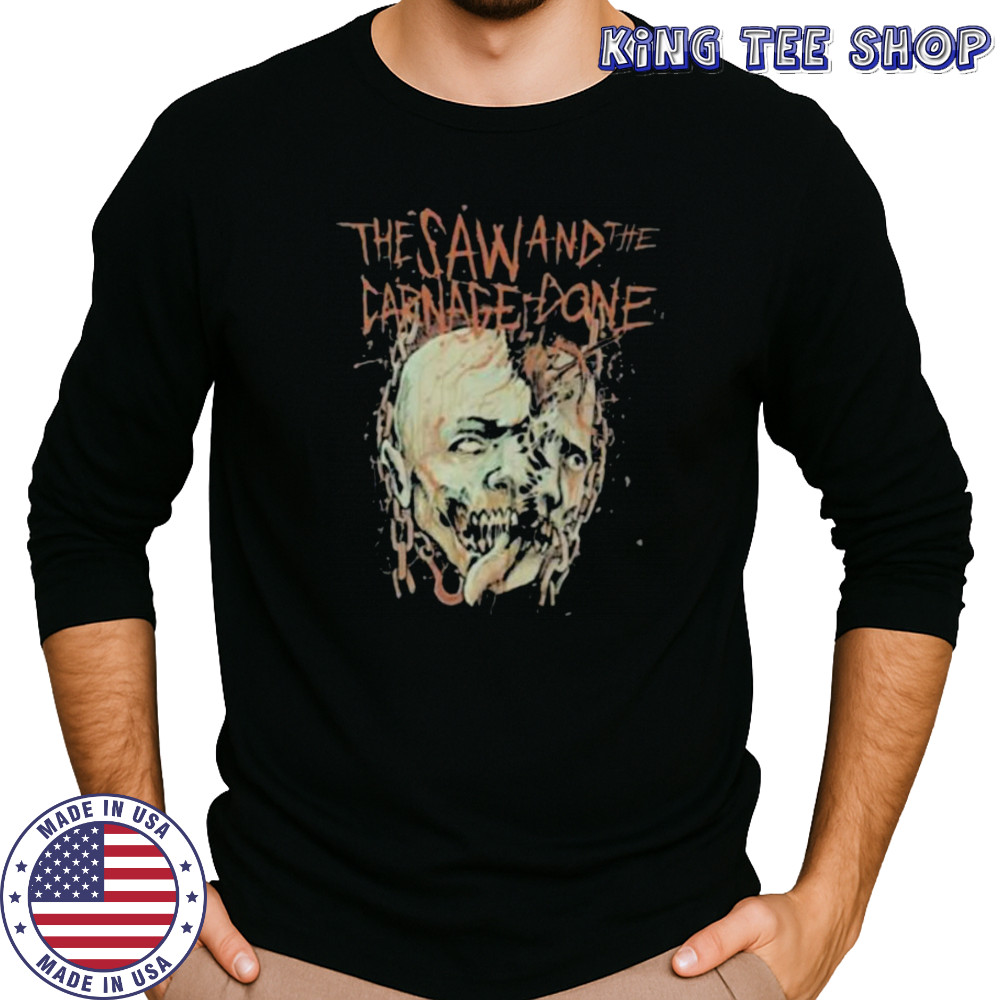 Aborted The Saw And The Carnage Done Heads shirts Long Sleeved
