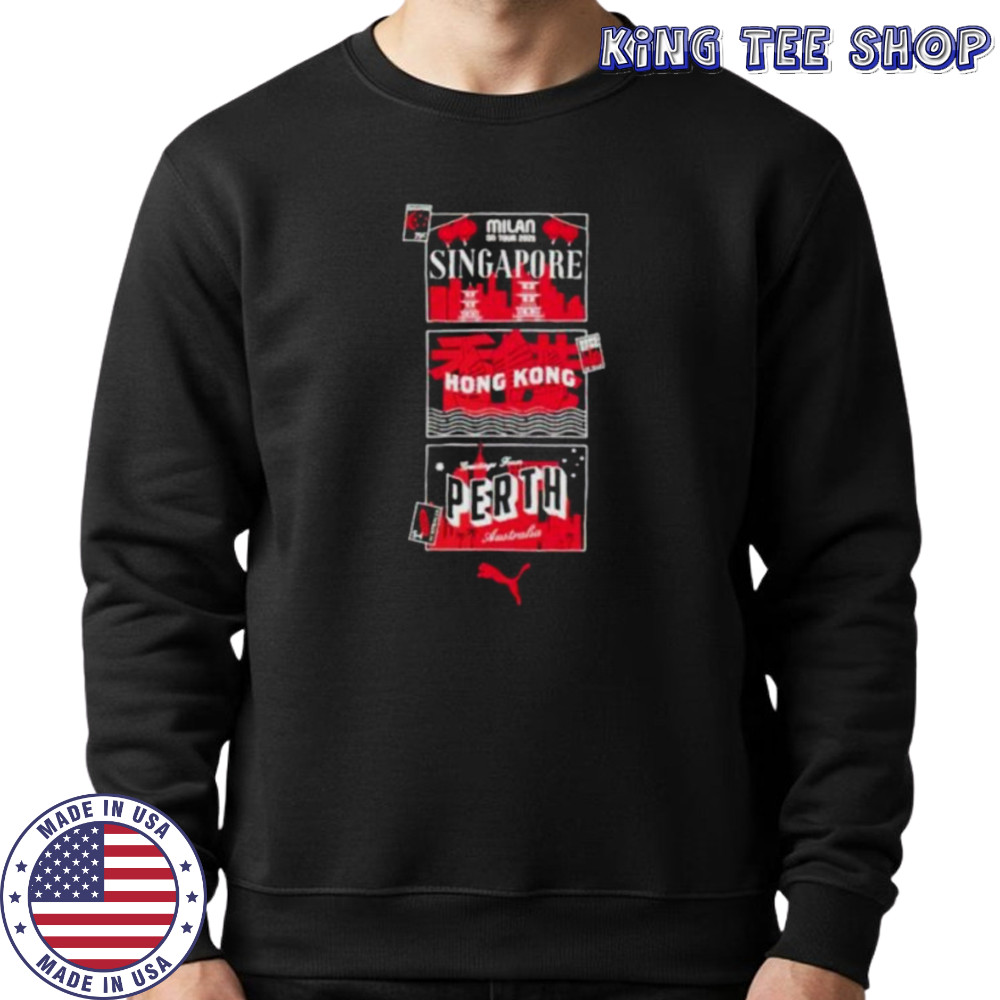 AC Milan Tour 2025 Puma shirts Sweatshirt