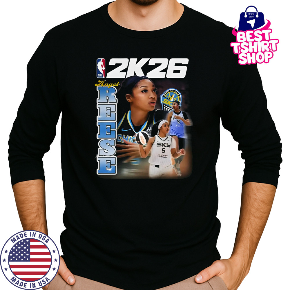 Angel Reese 2K26 T-Shirt Long Sleeved
