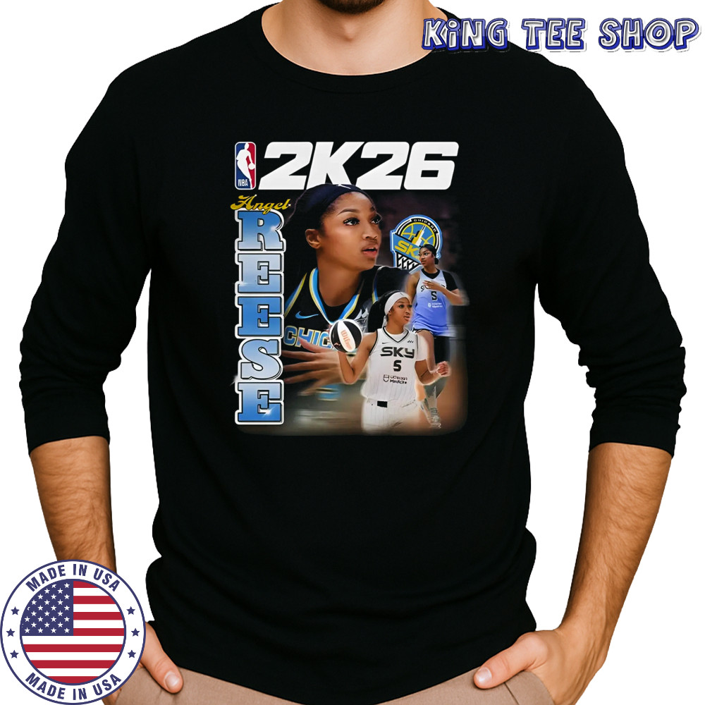 Angel Reese 2K26 T-Shirt Long Sleeved