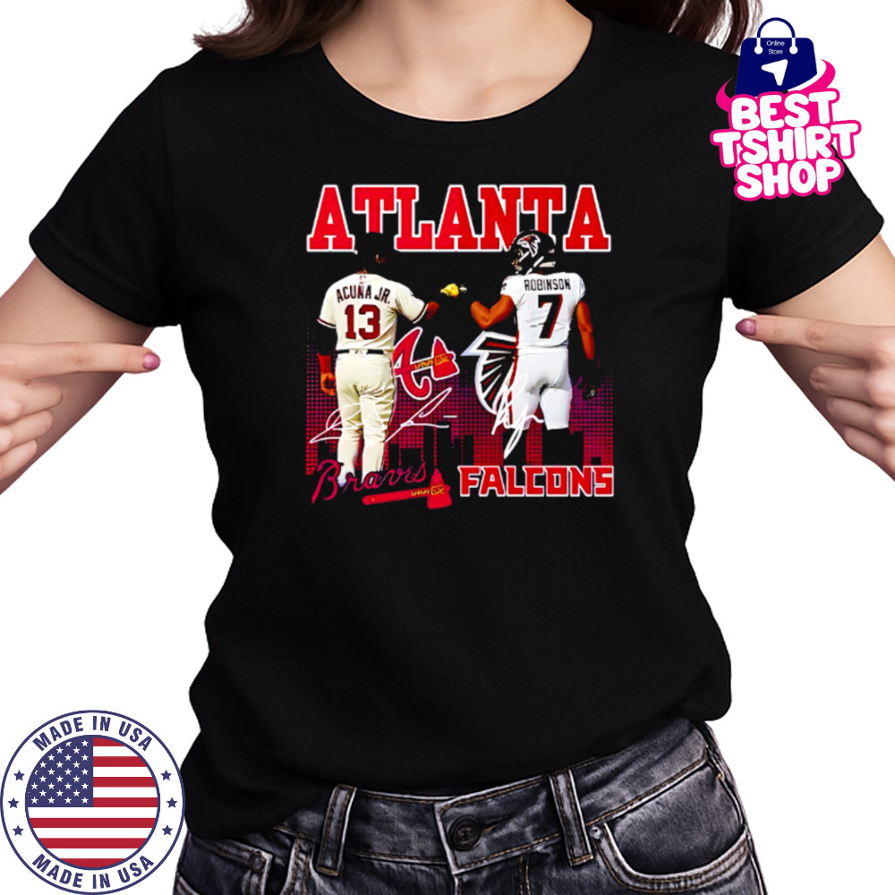 Atlanta Braves X Falcons Star Power shirt Women's T-shirt