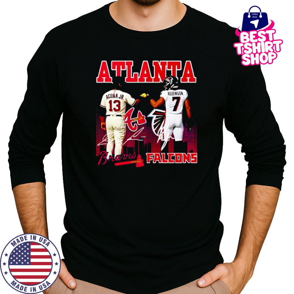 Atlanta Braves X Falcons Star Power shirt Long Sleeved