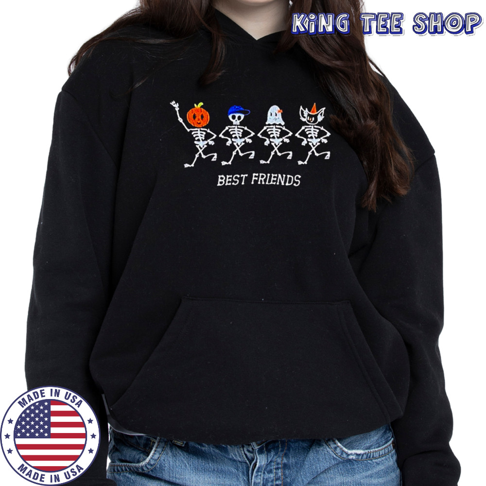 Best Friends Skeletons Halloween T-shirt Hoodie