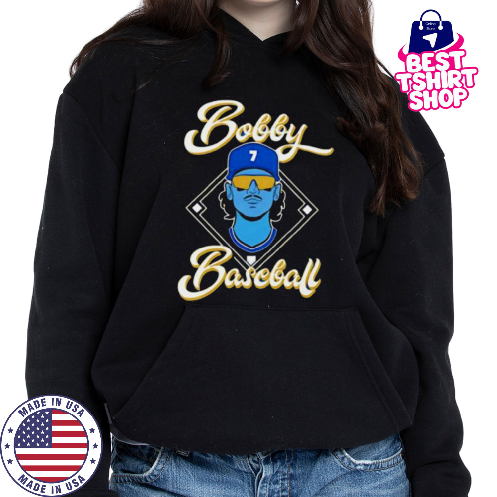 Bobby Witt Jr wearing glass Kansas City Royals Baseball MLB shirt Hoodie
