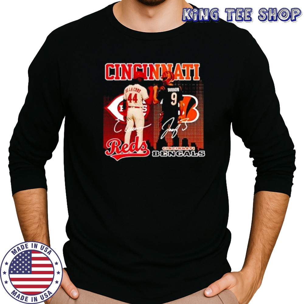 Cincinnati Reds X Bengals Star Power shirt Long Sleeved