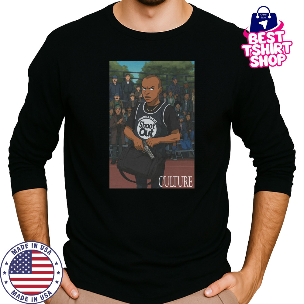 CultureDocks Basketball Shootout T-Shirt Long Sleeved