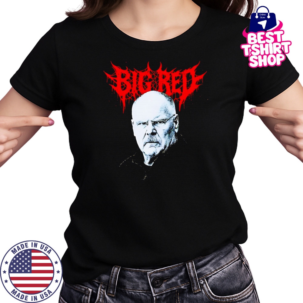 Death Metal Big Red Andy Reid Kansas City Chiefs coach NFL Football shirt Women's T-shirt