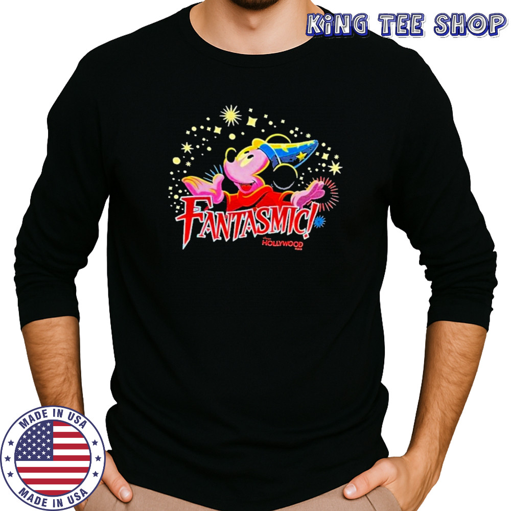 Disneys Hollywood Fantasmic T-Shirt Long Sleeved