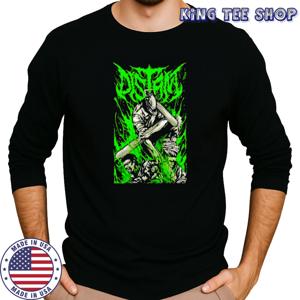 Distant Chainsaw Man shirt Long Sleeved
