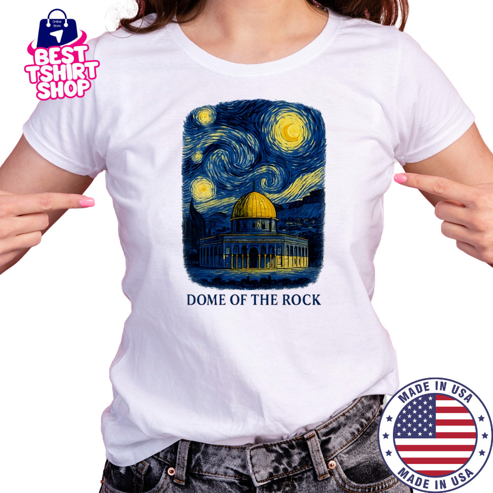 Dome of the rock Starry Night shirt Women's T-shirt