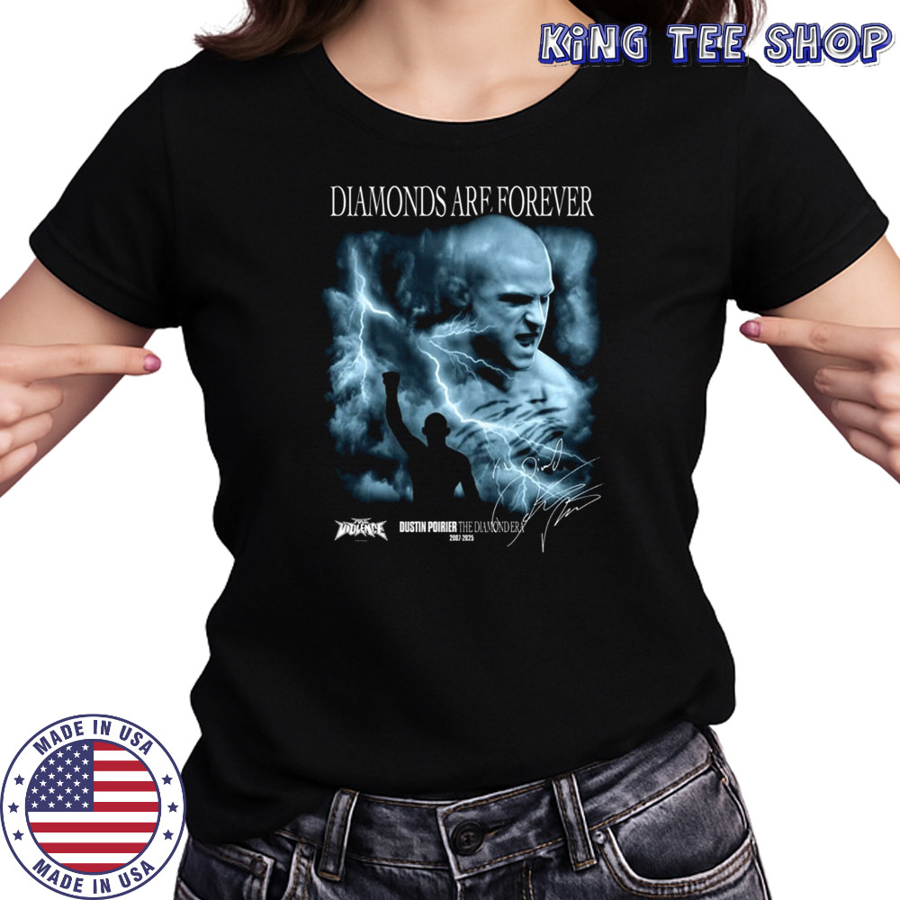 Dustin Poirier Diamonds Are Forever Shirt Women's T-shirt