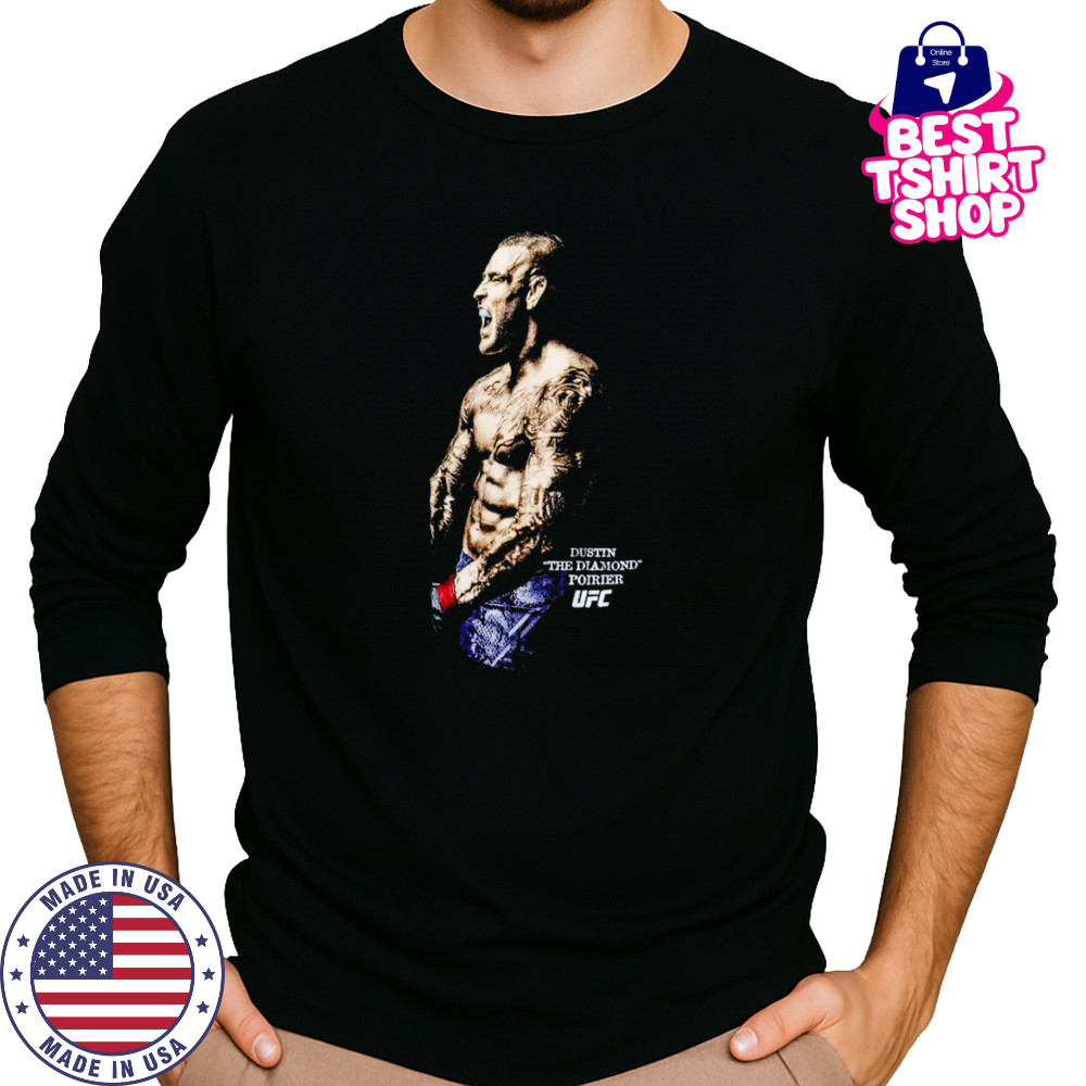 Dustin Poirier The Diamond Last Dance Boxy UFC Champion shirt Long Sleeved