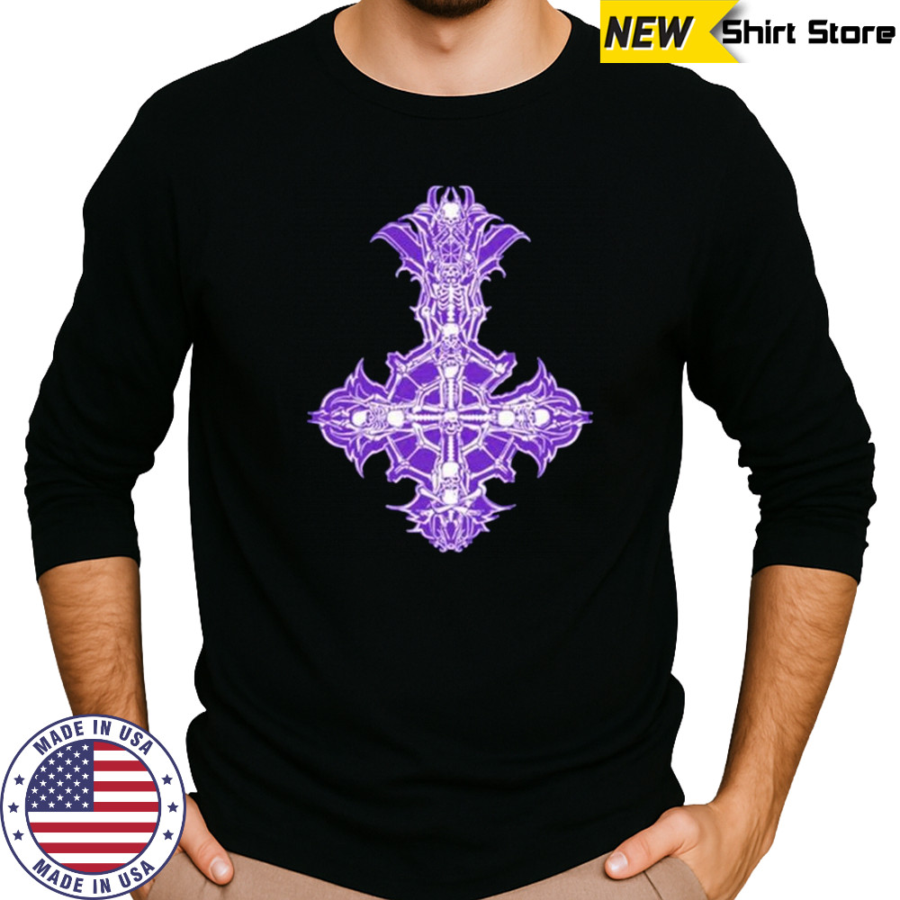 Ghost Skeleta Chrome T-shirt Long Sleeved