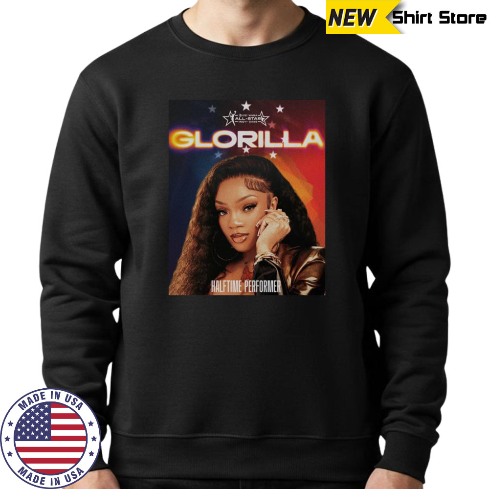 Glorilla 2025 WNBA All Star Game Indianapolis T-Shirt Sweatshirt