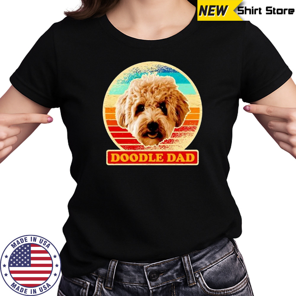 Goldendoodle Doodle Dad vintage shirt Women's T-shirt