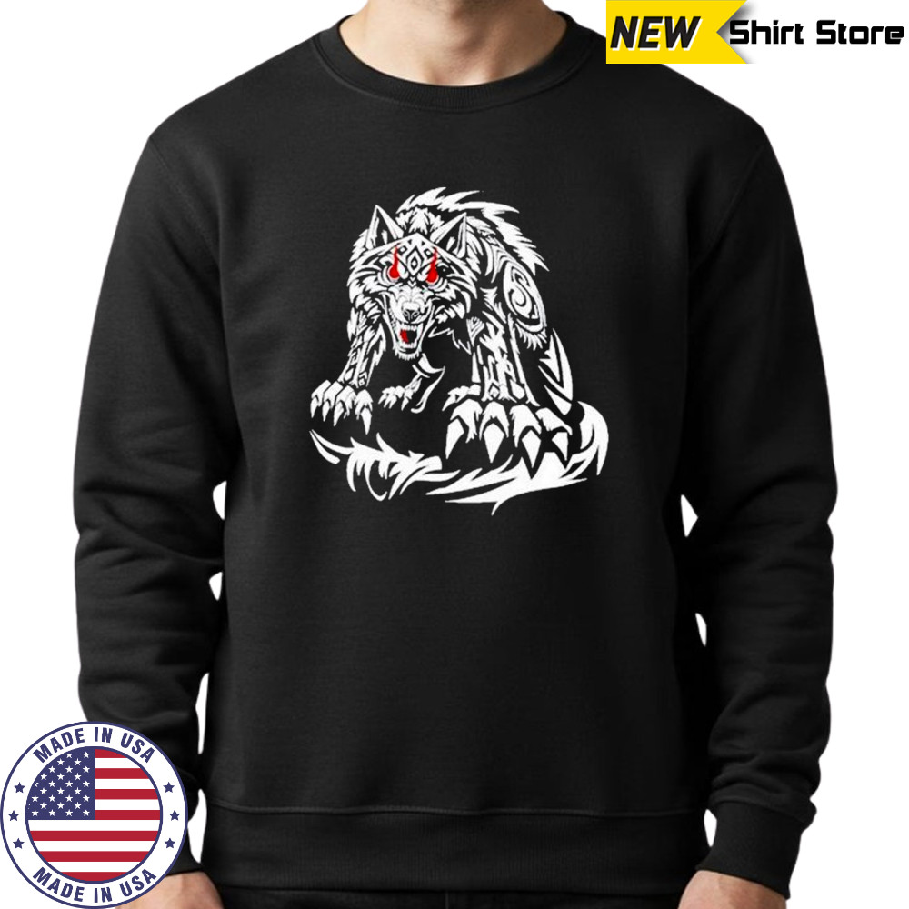 Jacob Fatu Wolf Shirt Sweatshirt