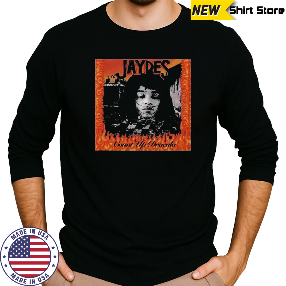 Jaydes Count Up Dracula T-shirt Long Sleeved