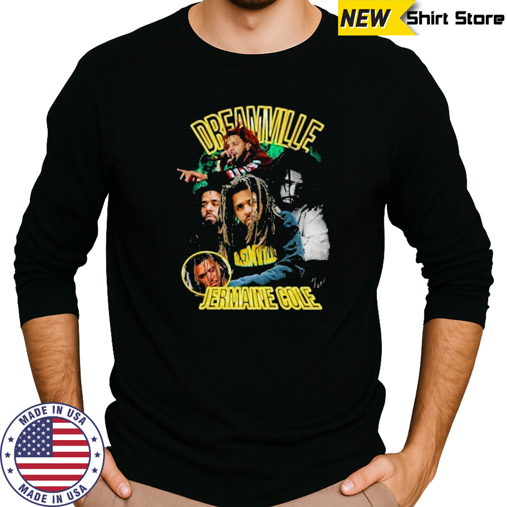 Jermaine Cole Dreamville T-shirt Long Sleeved