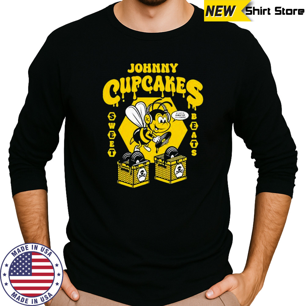 Johnny Cupcakes Sweet Beats Shirt Long Sleeved