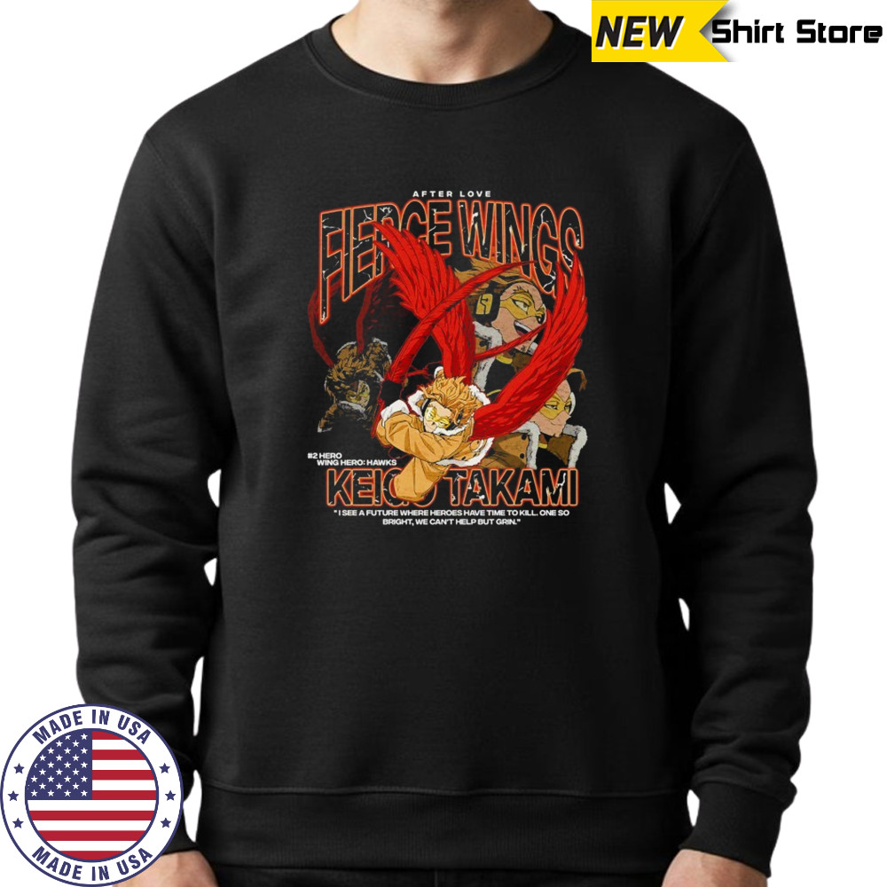 Keigo Takami Fierce Wings T-shirt Sweatshirt