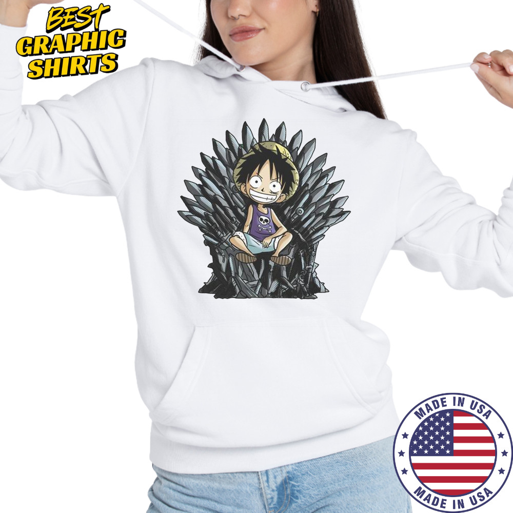 King Of Pirates Throne One Piece Luffy T-Shirt Hoodie