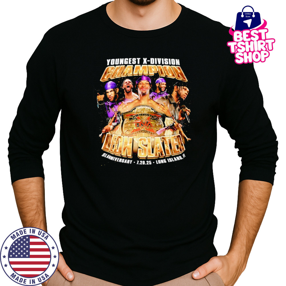 Leon Slater X Division Champion Shirt Long Sleeved