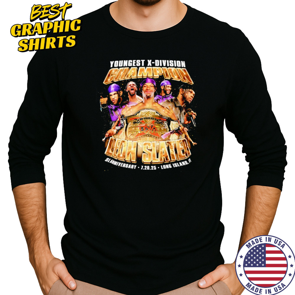 Leon Slater X Division Champion Shirt Long Sleeved