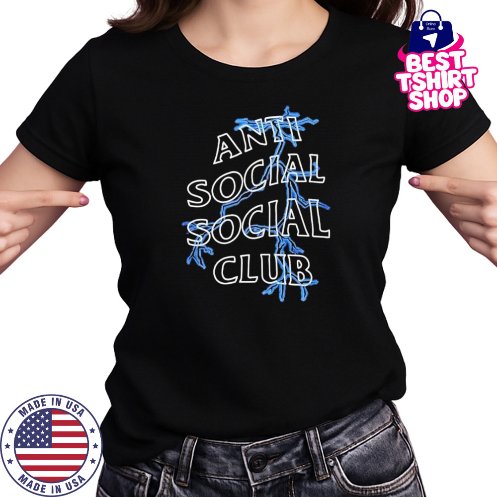 Lightning Anti Social Social Club shirt Women's T-shirt