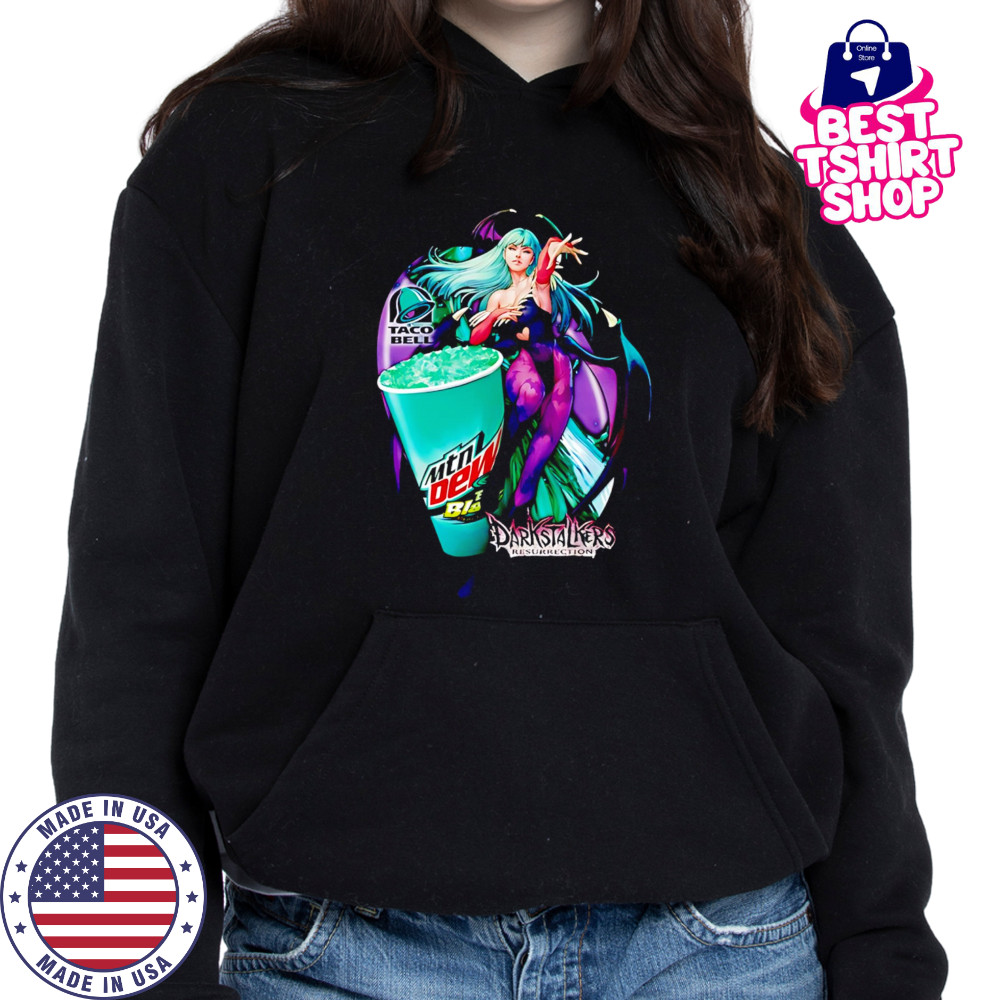 Mamono World Bja-Bat Baja Blast Darkstalkers Resurrection drink shirt Hoodie