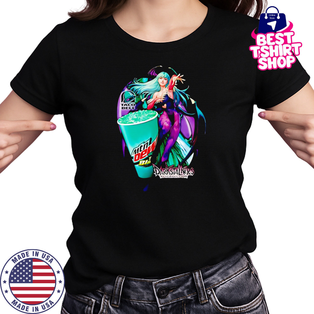 Mamono World Bja-Bat Baja Blast Darkstalkers Resurrection drink shirt Women's T-shirt