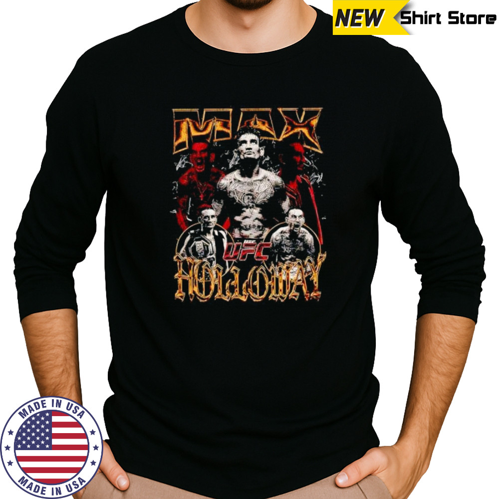Max Holloway Ufc 318 shirt Long Sleeved