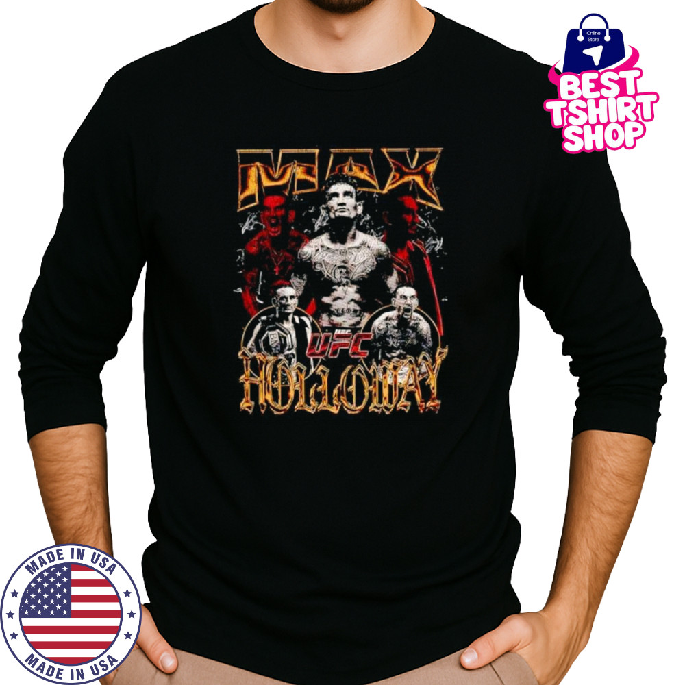 Max Holloway Ufc 318 shirt Long Sleeved