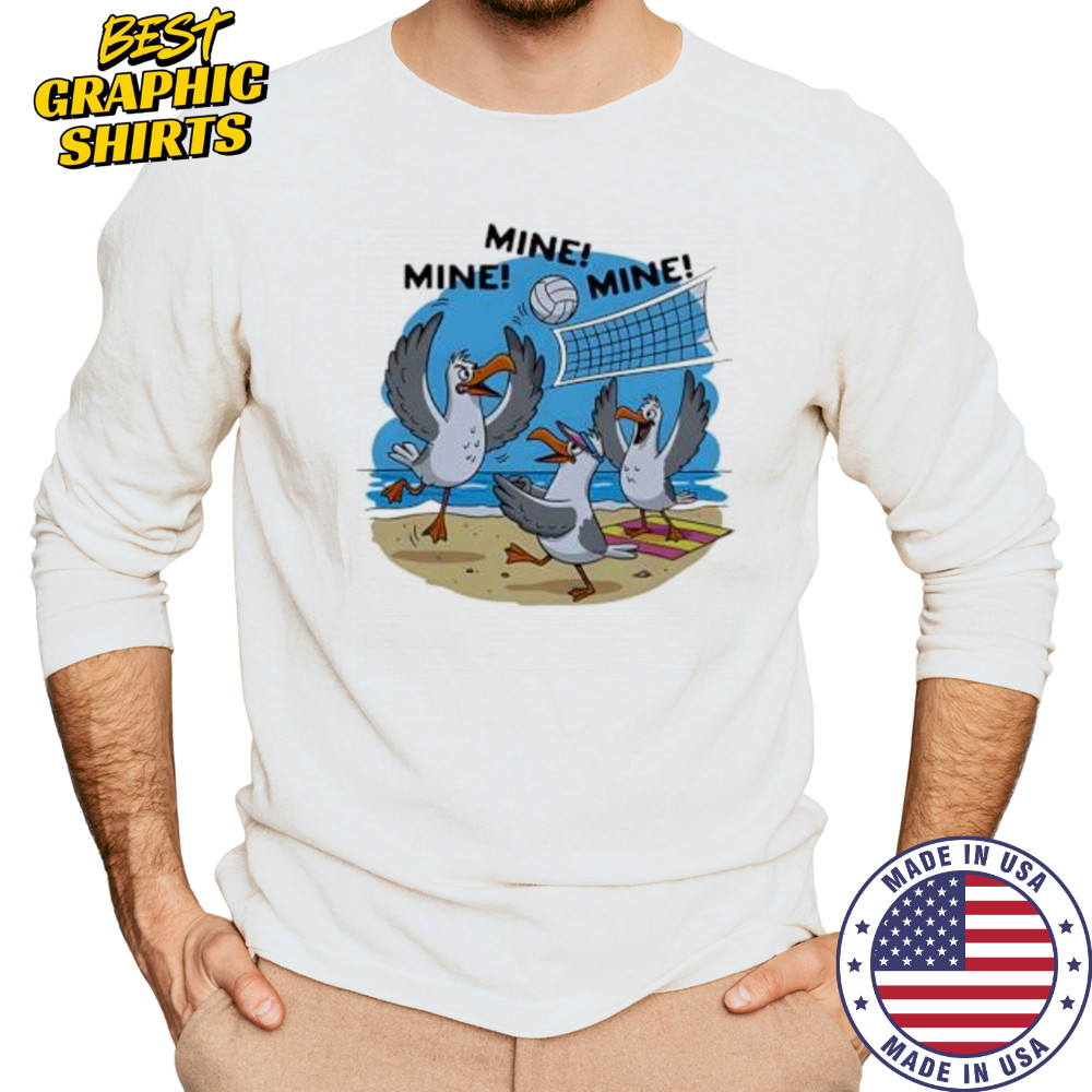 Mine Mine Mine Volleyball shirt Long Sleeved